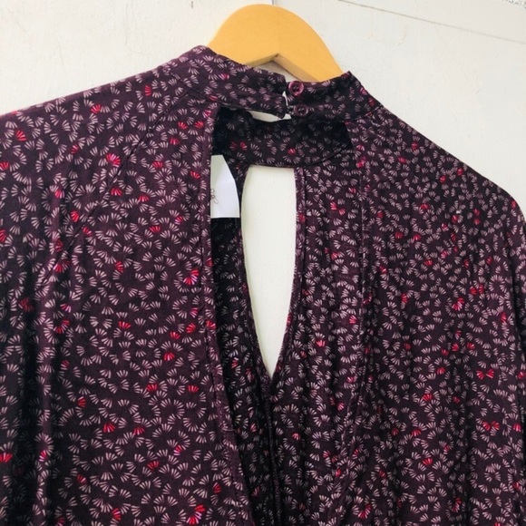 URBAN OUTFITTERS Cooperative Purple Keyhole Dress - Picture 5 of 8